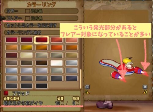 ドルボードフレアー染色とはお花いらない