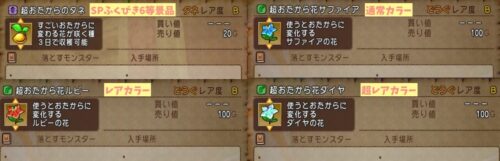 ドルボードフレアー染色とは超おたから花ダイヤ
