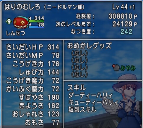 おめかしレアカラー券使い方ニードルマンニードルうさこ