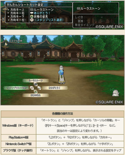 ドラクエ10Ver.7.5アプデショートカット