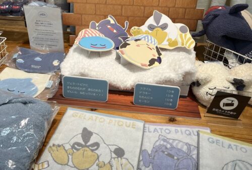 ジェラピケドラクエ店舗ディスプレイ