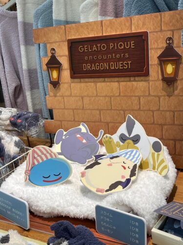 ジェラピケドラクエ店舗ディスプレイ