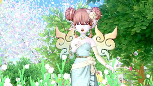 エルフ女彩雲のウイングドレア