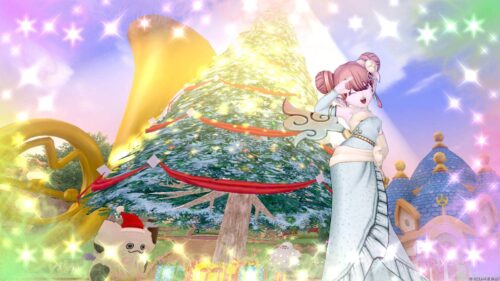 エルフ女彩雲のウイングドレア