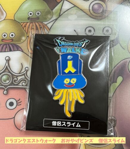 ドラゴンクエストウォークおみやげピンズ僧侶スライム